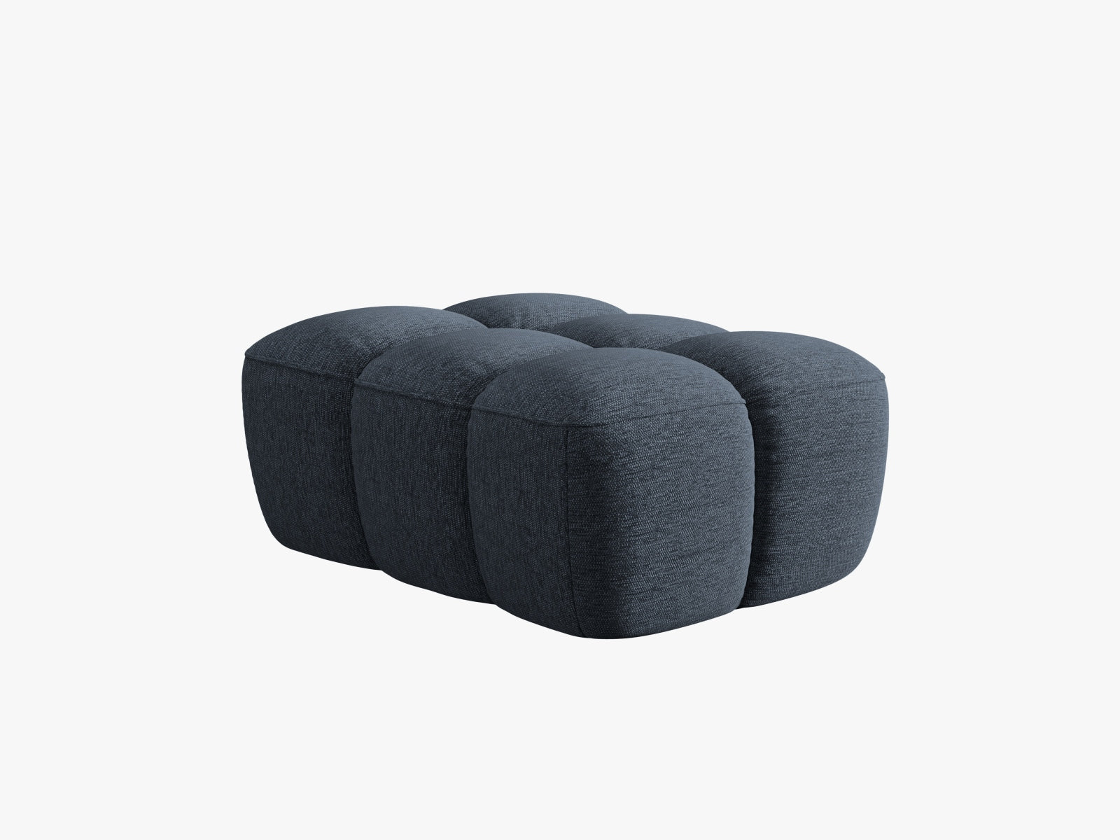 Lisa Pouf 1 Sitzer in Dark Blue präsentiert im Onlineshop von KAQTU Design AG. Modulares Sofa ist von Micadoni