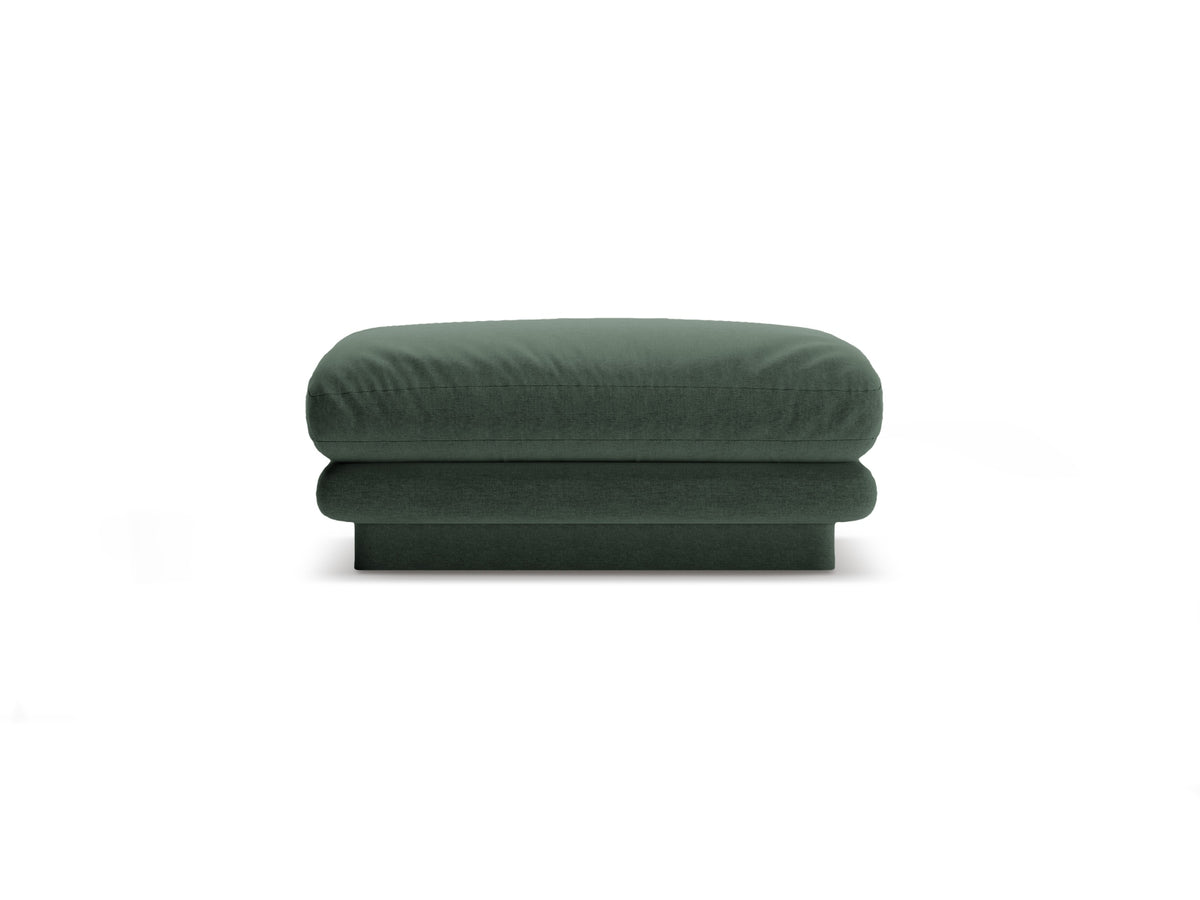 Torino Pouf 1 Sitzer in Moss Green-Wind präsentiert im Onlineshop von KAQTU Design AG. Modulares Sofa ist von Micadoni