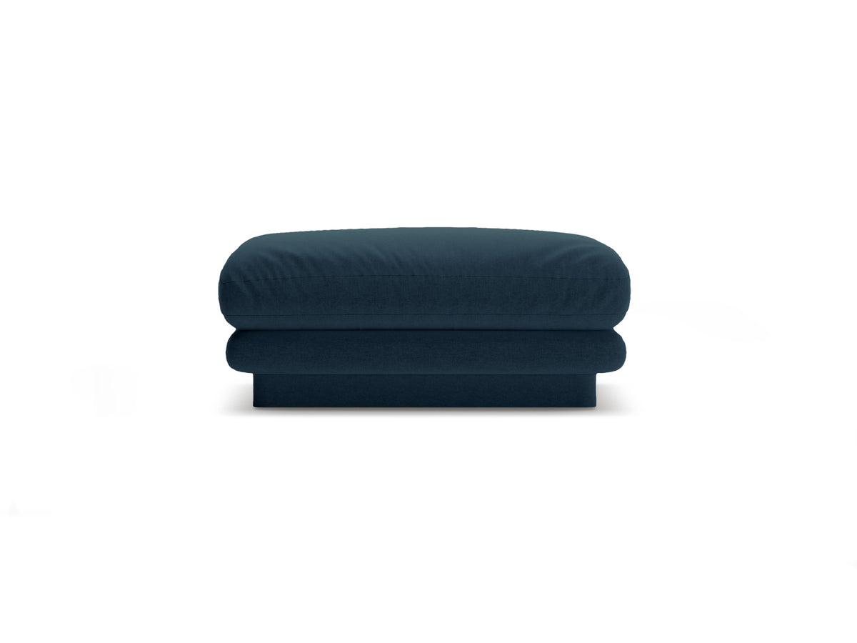 Torino Pouf 1 Sitzer in Navy Blue-Wind präsentiert im Onlineshop von KAQTU Design AG. Modulares Sofa ist von Micadoni