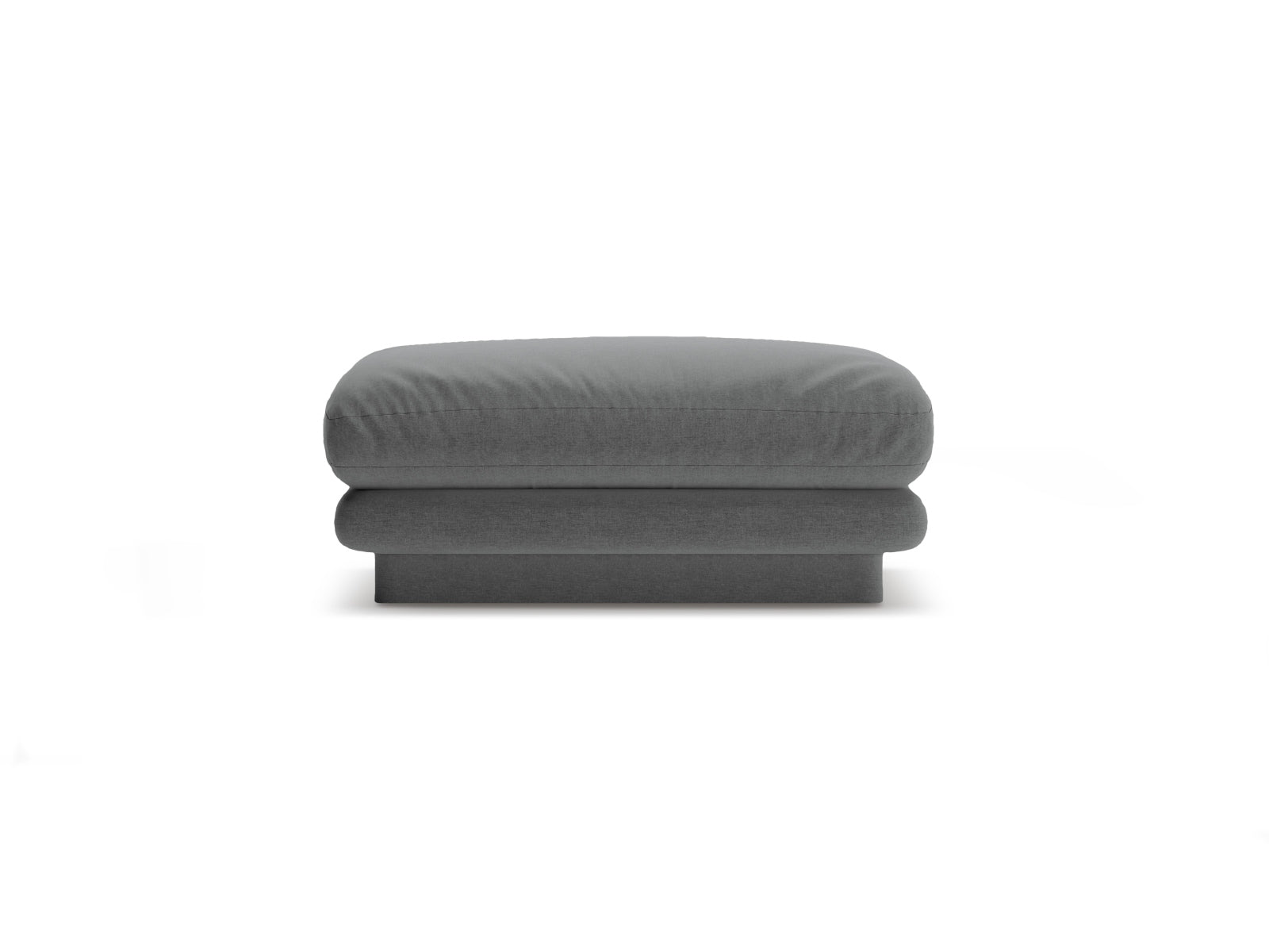Torino Pouf 1 Sitzer in Dark Grey präsentiert im Onlineshop von KAQTU Design AG. Modulares Sofa ist von Micadoni
