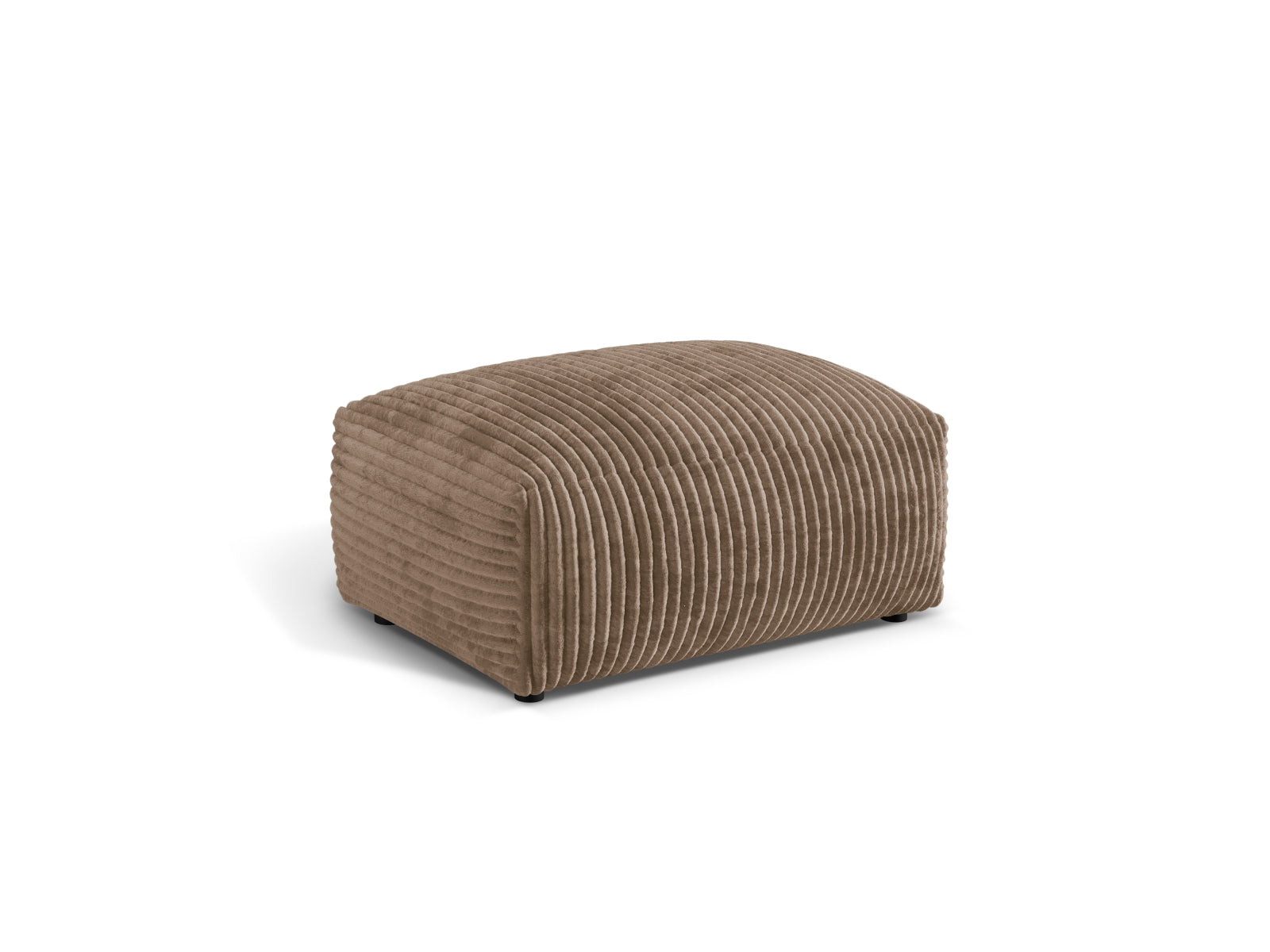 Eleganter Martina Pouf in der Farbe Acorn-Tilia, ideal für stilvolle Wohnräume. Bequem und vielseitig einsetzbar.