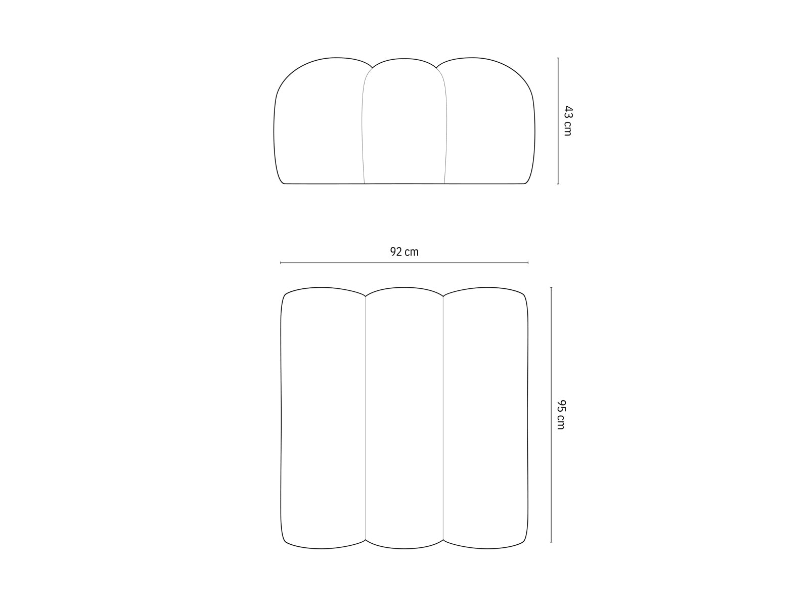 Erleben Sie den Lupine Pouf 1 Sitzer von Micadoni – ein elegantes, modernes Design, das jedem Raum Komfort und Stil verleiht. Ideal für Ihr Zuhause!