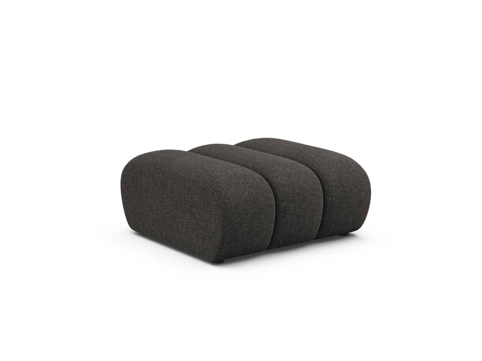 Lupine Pouf 1 Sitzer in Dark Grey-Eden präsentiert im Onlineshop von KAQTU Design AG. Modulares Sofa ist von Micadoni