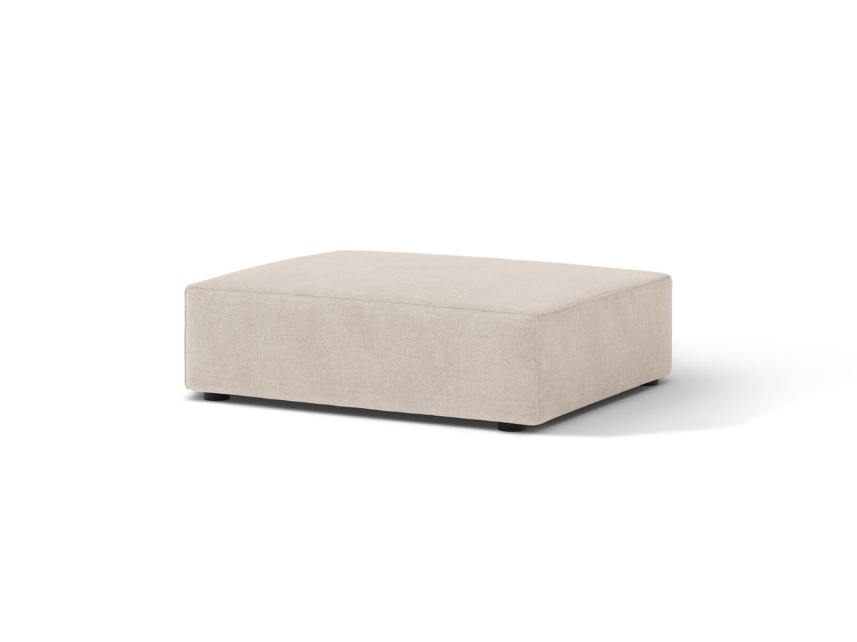 1-Sitzer Pouf Jodie in Beige-Liberty präsentiert im Onlineshop von KAQTU Design AG. Pouf ist von Micadoni