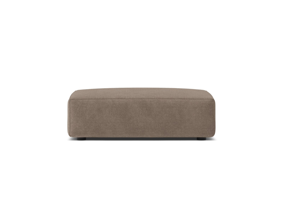 1-Sitzer Pouf Jodie in Cappuccino-Liberty präsentiert im Onlineshop von KAQTU Design AG. Pouf ist von Micadoni