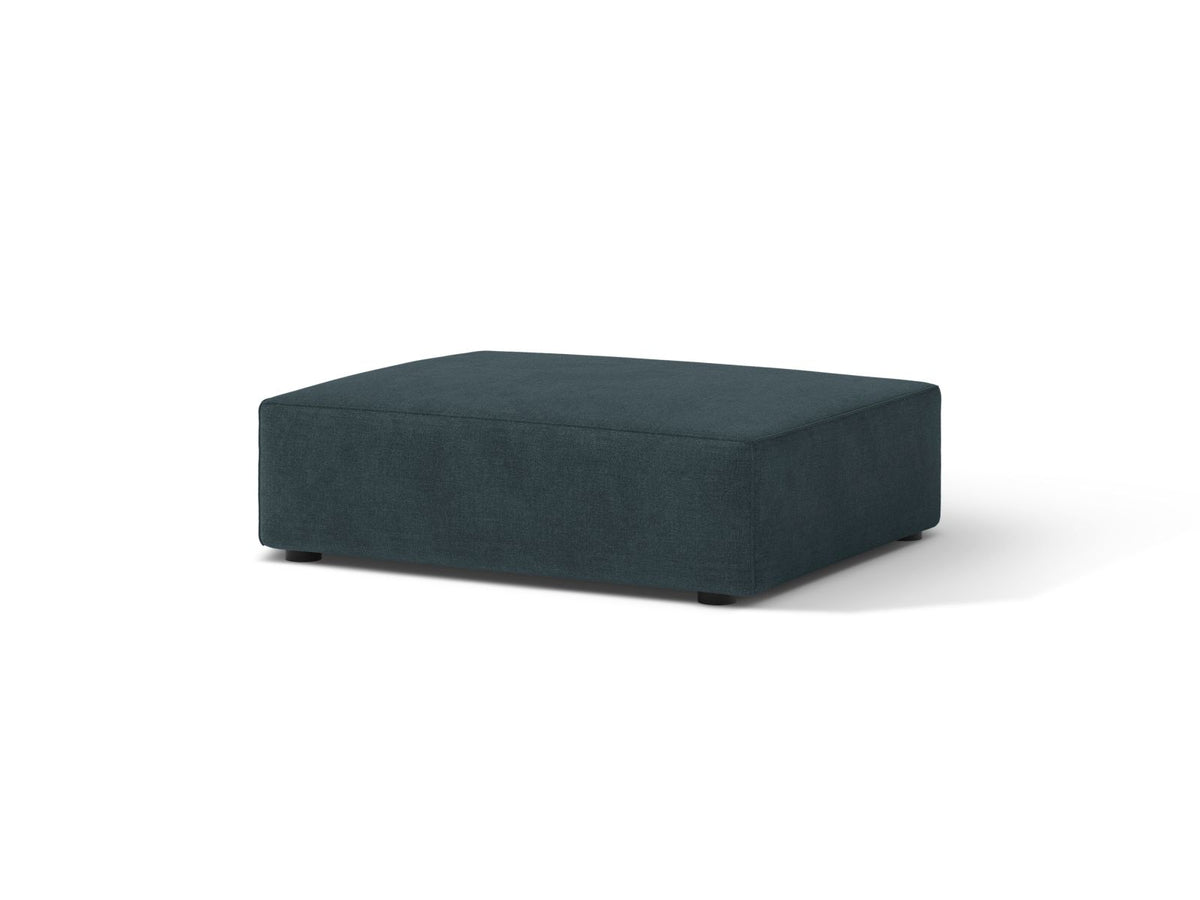1-Sitzer Pouf Jodie in Deep Petrol-Liberty präsentiert im Onlineshop von KAQTU Design AG. Pouf ist von Micadoni