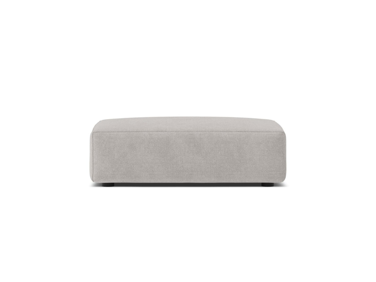 1-Sitzer Pouf Jodie in Light Grey-Liberty präsentiert im Onlineshop von KAQTU Design AG. Pouf ist von Micadoni