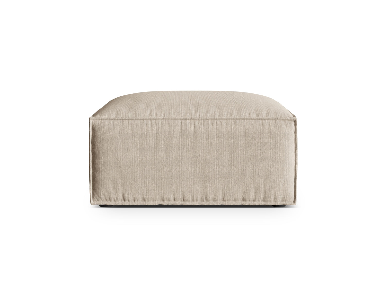 1-Sitzer Pouf Nuria in Beige-Liberty präsentiert im Onlineshop von KAQTU Design AG. Pouf ist von Micadoni