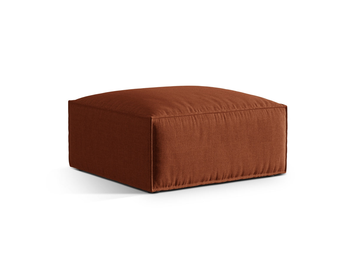 1-Sitzer Pouf Nuria in Brick-Liberty präsentiert im Onlineshop von KAQTU Design AG. Pouf ist von Micadoni
