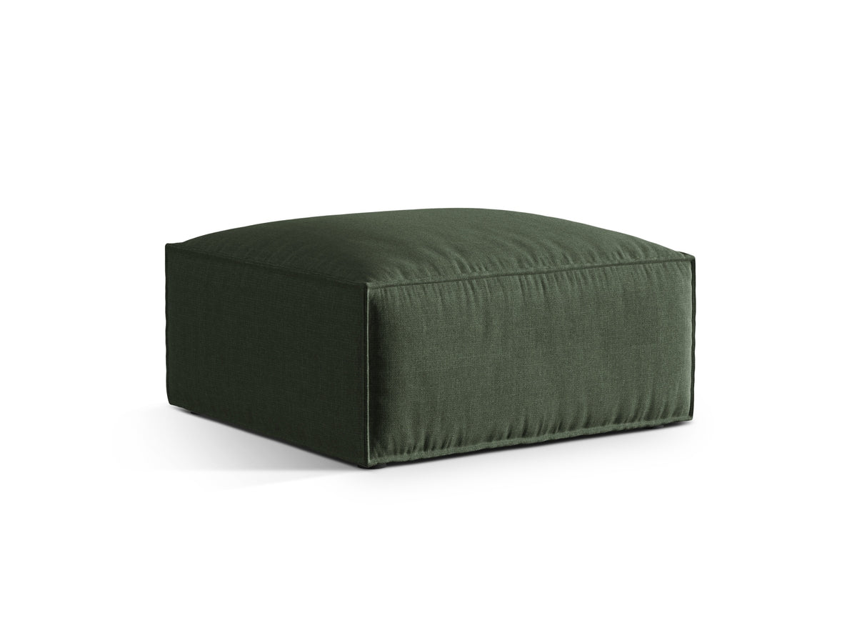 1-Sitzer Pouf Nuria in Moss Green-Liberty präsentiert im Onlineshop von KAQTU Design AG. Pouf ist von Micadoni