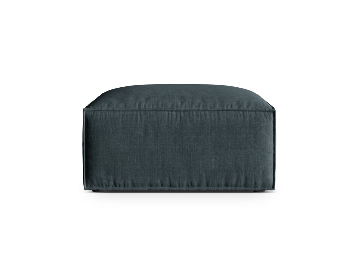 1-Sitzer Pouf Nuria in Deep Petrol-Liberty präsentiert im Onlineshop von KAQTU Design AG. Pouf ist von Micadoni