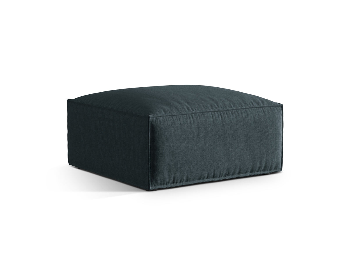 1-Sitzer Pouf Nuria in Deep Petrol-Liberty präsentiert im Onlineshop von KAQTU Design AG. Pouf ist von Micadoni