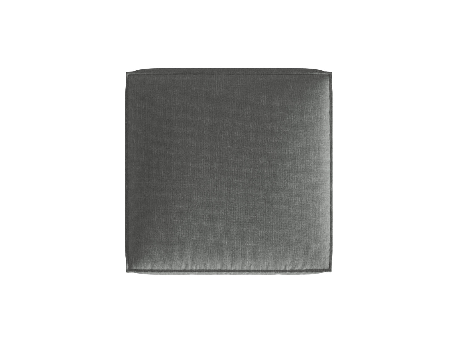 Eleganter 1-Sitzer Pouf Nuria in zeitlosem Grau, perfekt für stilvolle Akzente in jedem Raum. Hochwertige Materialien von Micadoni.