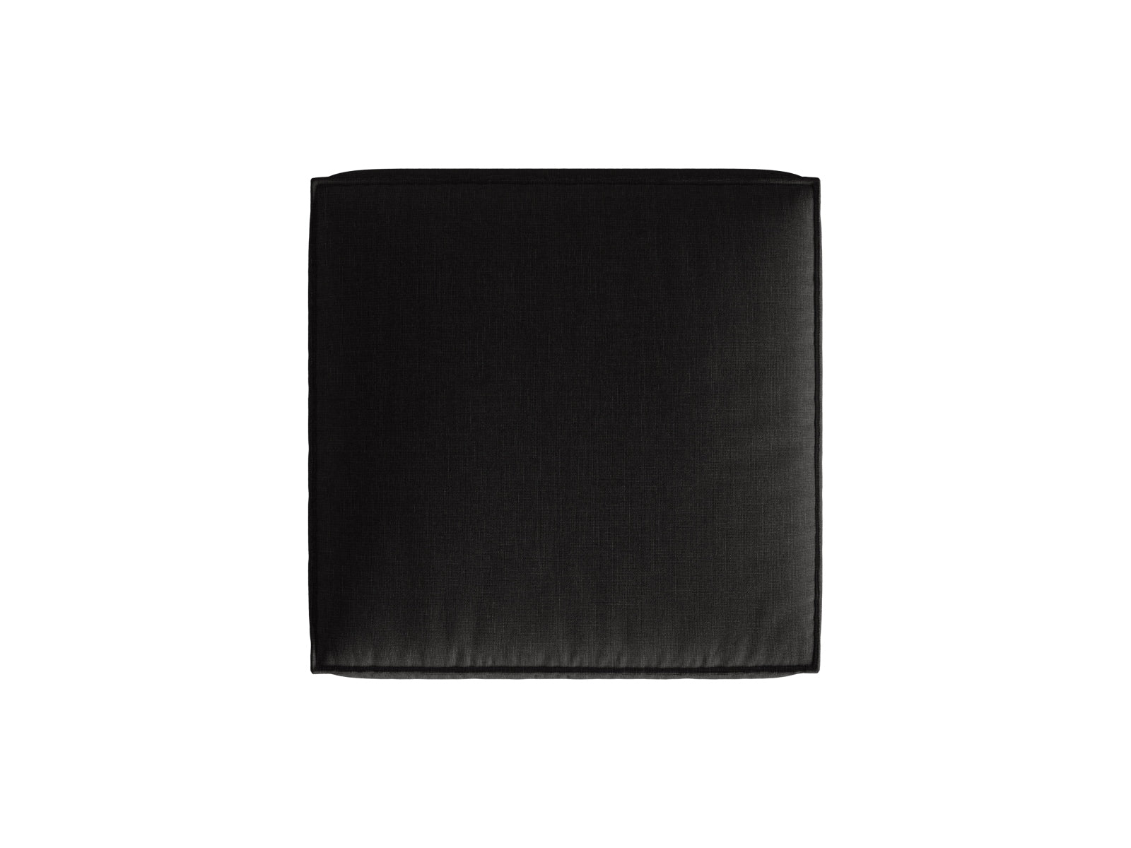 Stylischer 1-Sitzer Pouf Nuria in edlem Schwarz, perfekt für zeitgemäße Inneneinrichtungen. Hochwertige Materialien von Micadoni.