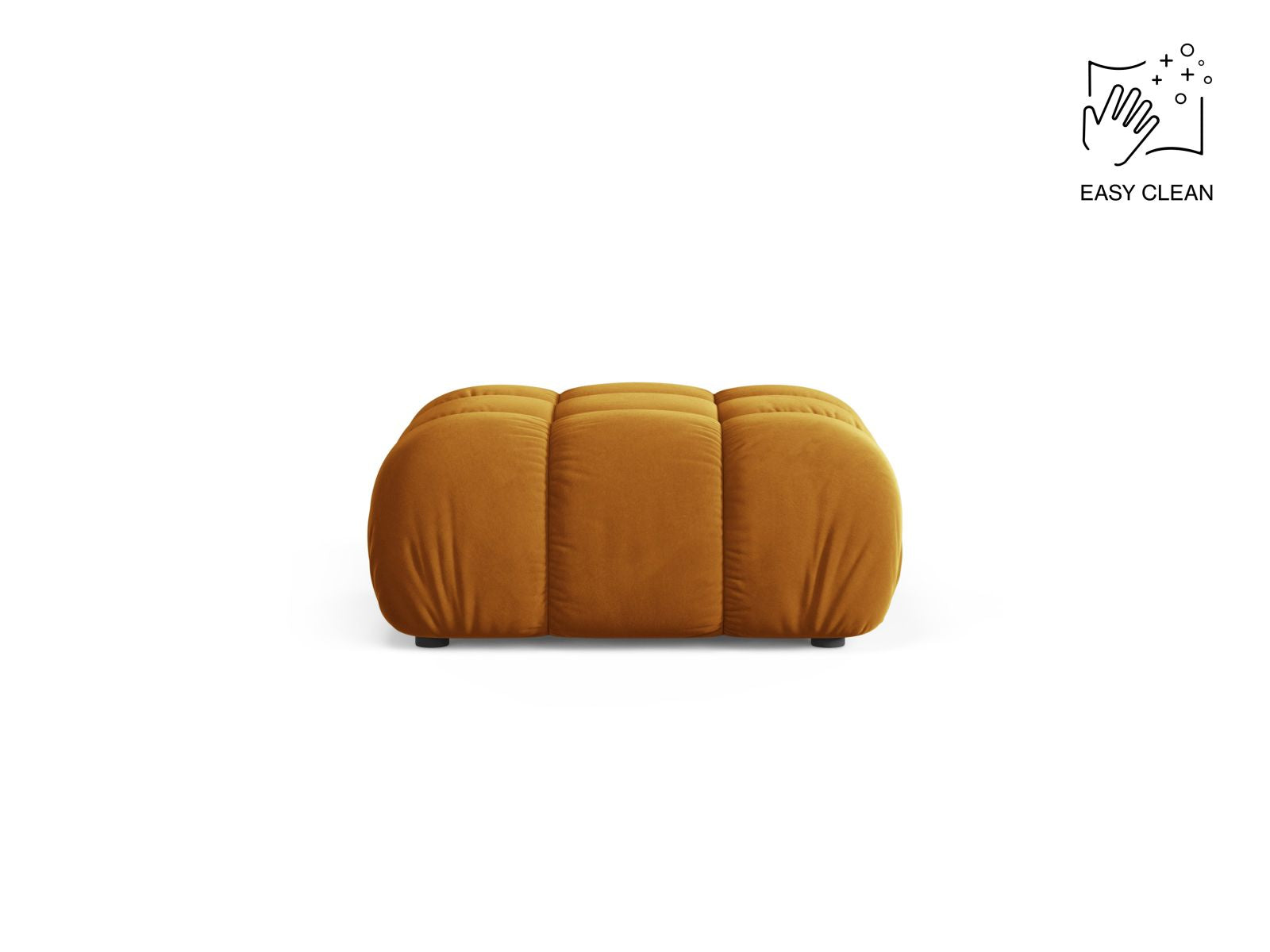 1-Sitzer Pouf Bellis in Yellow-Venus präsentiert im Onlineshop von KAQTU Design AG. Pouf ist von Micadoni