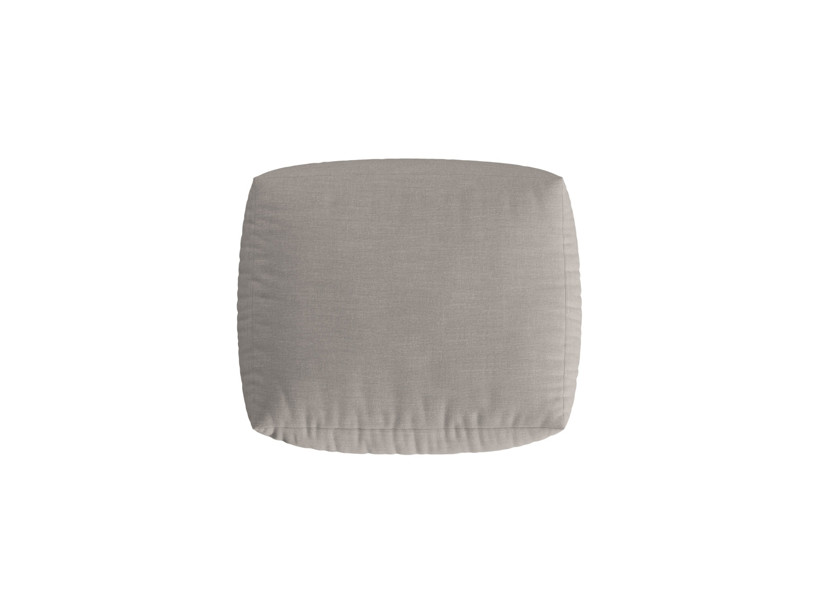 Chris Pouf 1 Sitzer in Natural-LINS präsentiert im Onlineshop von KAQTU Design AG. Modulares Sofa ist von Micadoni