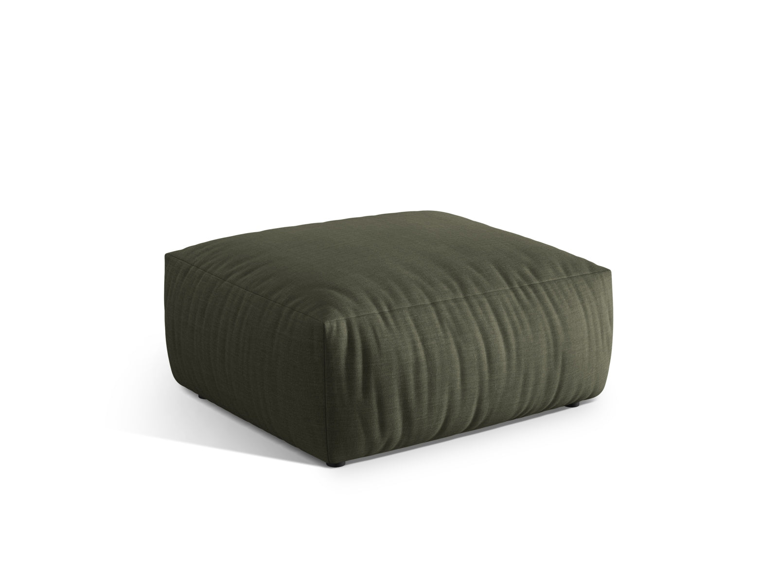 Chris Pouf 1 Sitzer in Muted Blue-LINS präsentiert im Onlineshop von KAQTU Design AG. Modulares Sofa ist von Micadoni