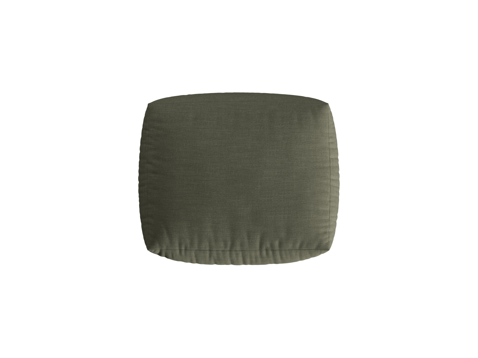 Chris Pouf 1 Sitzer in Muted Blue-LINS präsentiert im Onlineshop von KAQTU Design AG. Modulares Sofa ist von Micadoni
