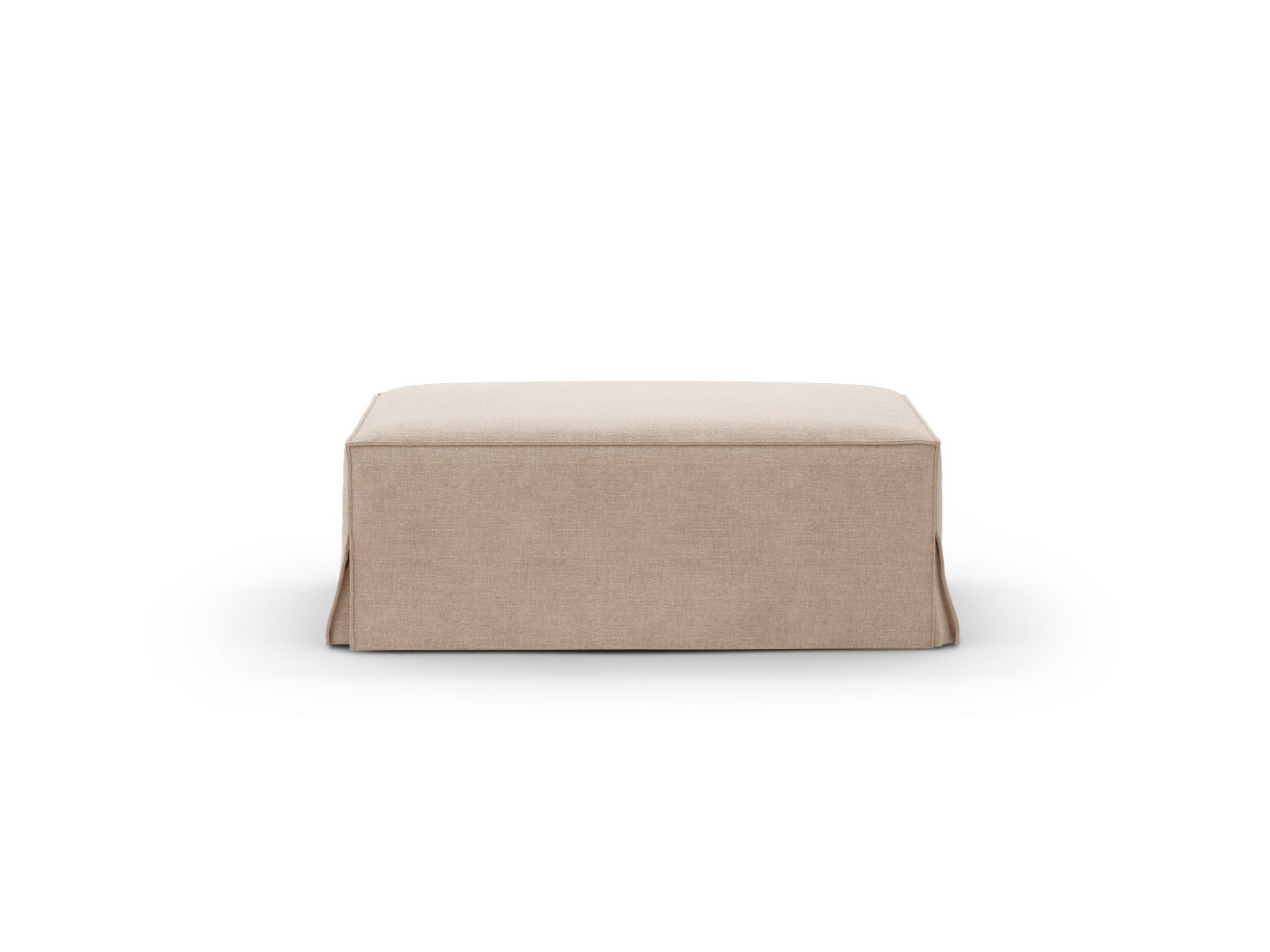 Jodie Pouf 1 Sitzer mit abnehmbaren Bezug in Sand-LINS präsentiert im Onlineshop von KAQTU Design AG. Modulares Sofa ist von Micadoni