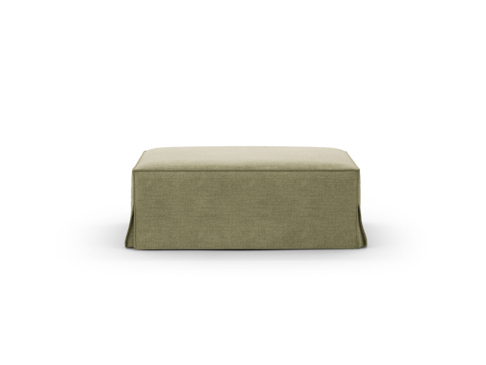 Jodie Pouf 1 Sitzer mit abnehmbaren Bezug in Light Green-LINS präsentiert im Onlineshop von KAQTU Design AG. Modulares Sofa ist von Micadoni