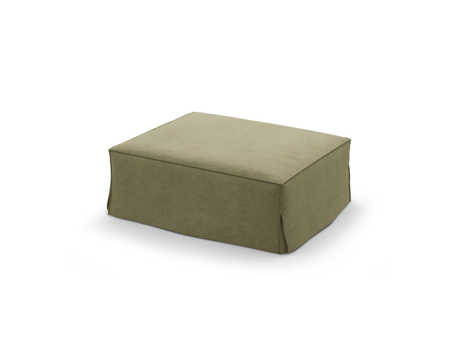 Jodie Pouf 1 Sitzer mit abnehmbaren Bezug in Light Green-LINS präsentiert im Onlineshop von KAQTU Design AG. Modulares Sofa ist von Micadoni