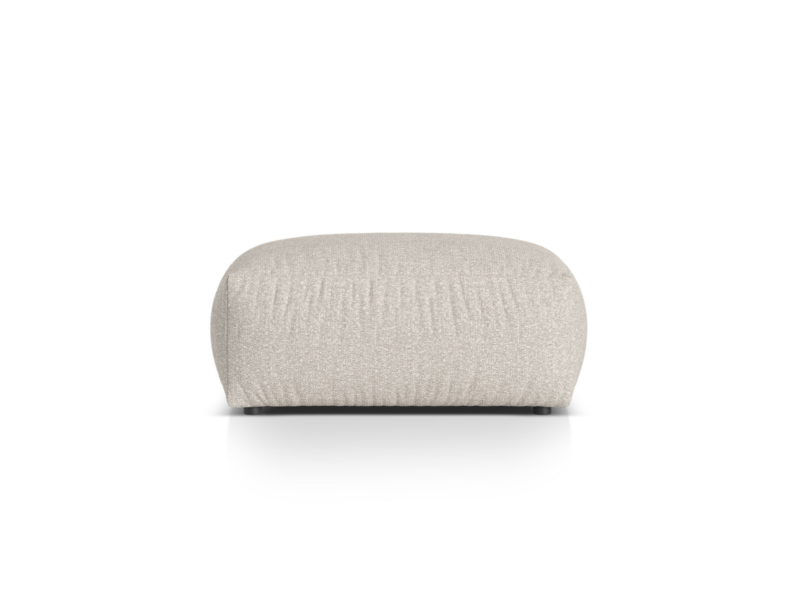 1-Sitzer Pouf Martina in Beige-Monet präsentiert im Onlineshop von KAQTU Design AG. Pouf ist von Micadoni