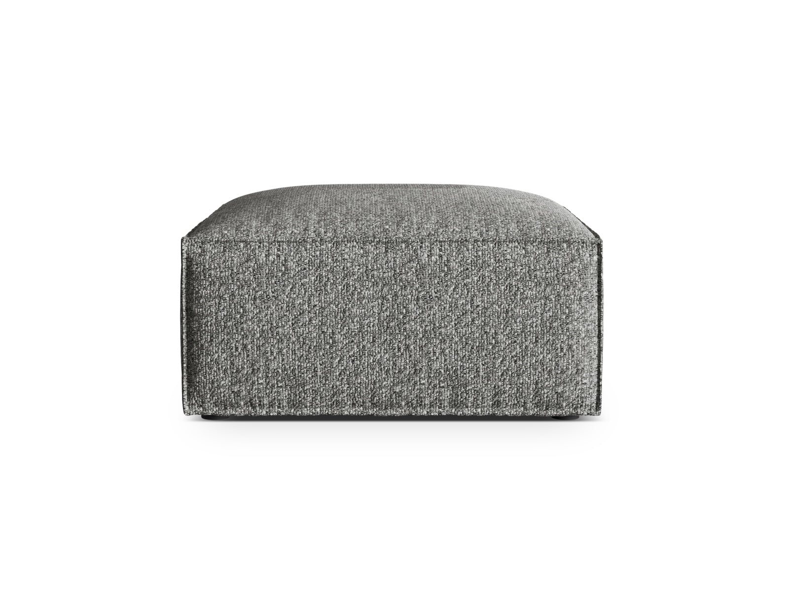 Nuria Boucle Pouf 1 Sitzer in Graphite-Monet präsentiert im Onlineshop von KAQTU Design AG. Modulares Sofa ist von Micadoni