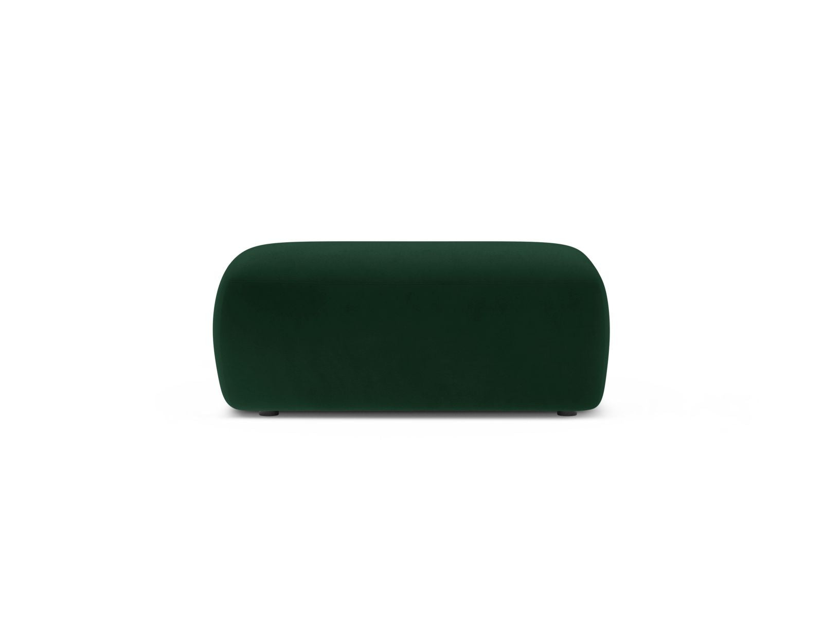 1-Sitzer Pouf Kate in Bottle Green-Salvador präsentiert im Onlineshop von KAQTU Design AG. Pouf ist von Micadoni