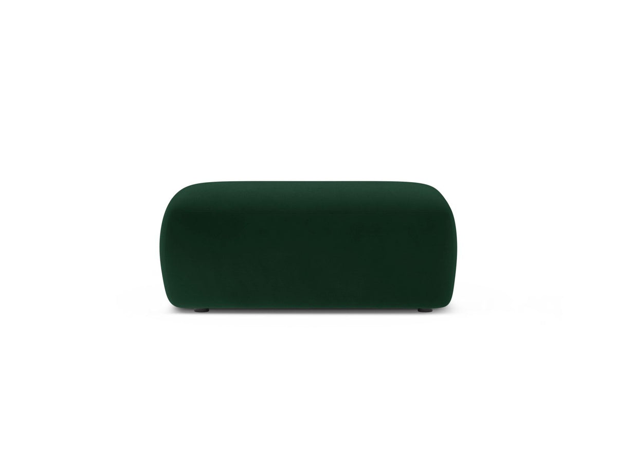 1-Sitzer Pouf Kate in Bottle Green-Salvador präsentiert im Onlineshop von KAQTU Design AG. Pouf ist von Micadoni