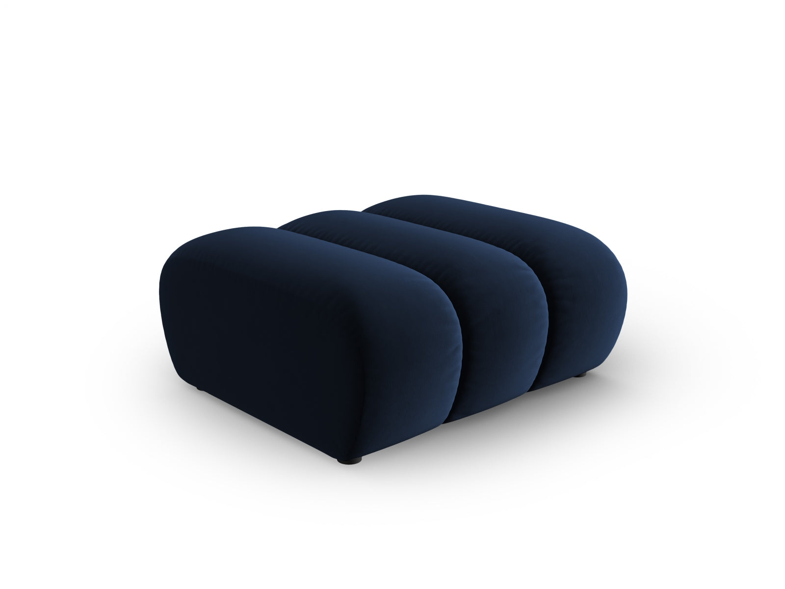 Lupine Velour Pouf 1 Sitz in Royal Blue präsentiert im Onlineshop von KAQTU Design AG. Pouf ist von Micadoni