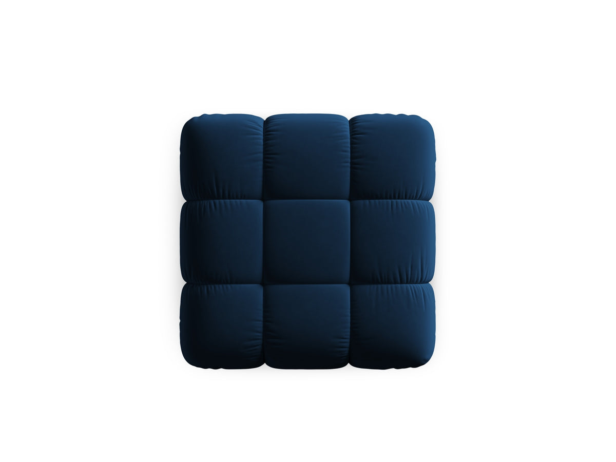 Bellis Velour Pouf 1 Sitz 94cm in Royal Blue-Bluvel präsentiert im Onlineshop von KAQTU Design AG. Pouf ist von Micadoni
