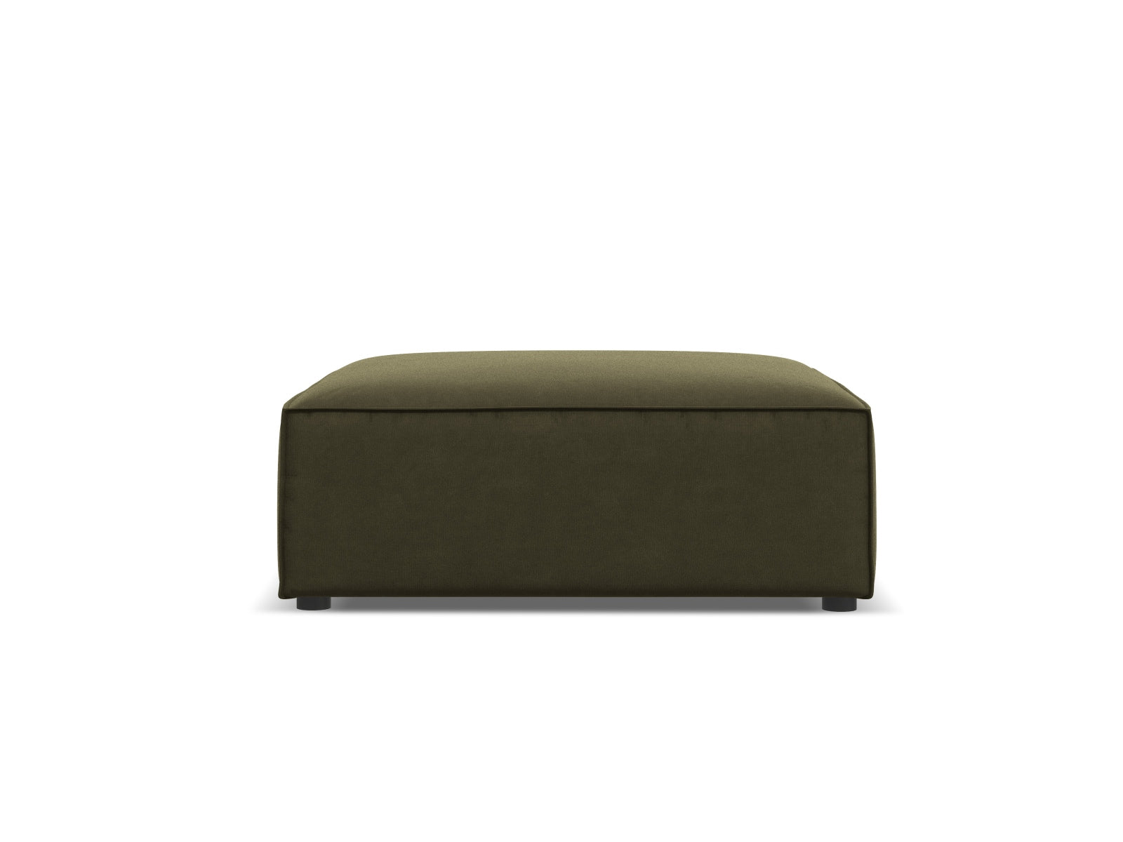 Jodie Velour Pouf 1 Sitz in Green-Bluvel präsentiert im Onlineshop von KAQTU Design AG. Pouf ist von Micadoni