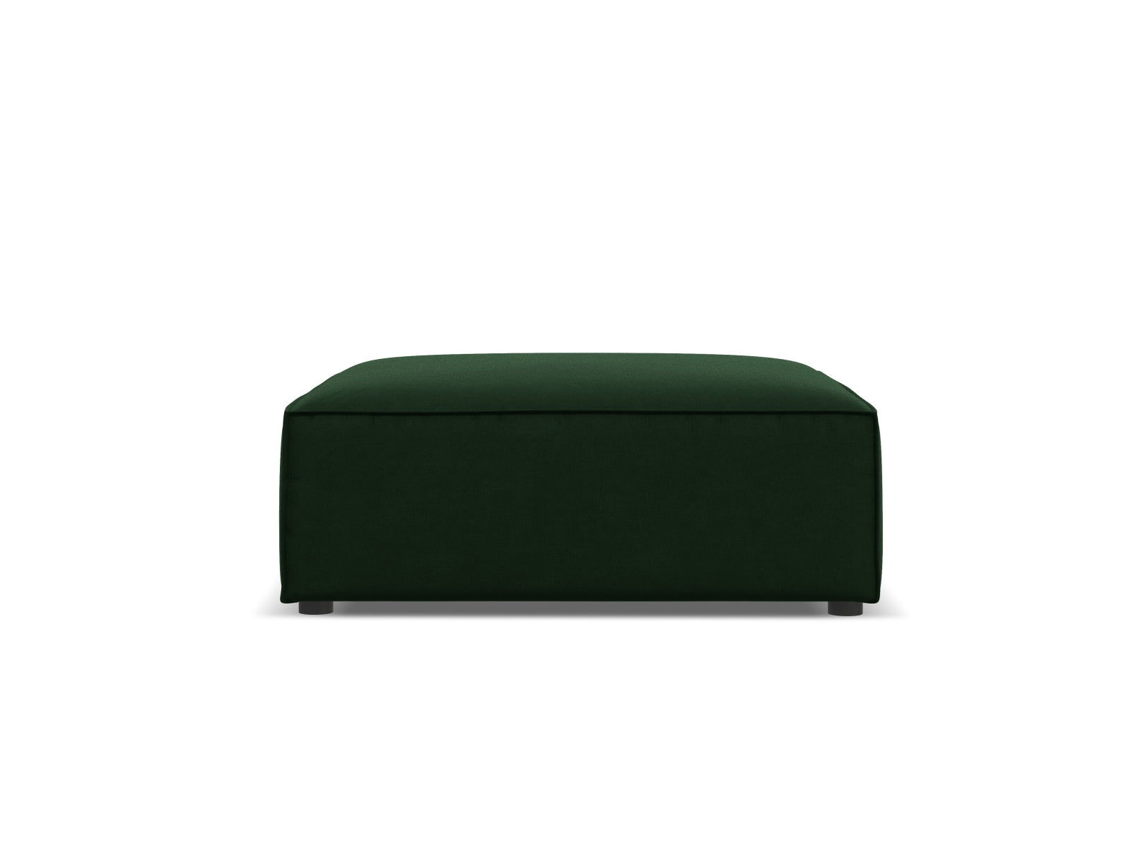 Jodie Velour Pouf 1 Sitz in Bottle Green-Bluvel präsentiert im Onlineshop von KAQTU Design AG. Pouf ist von Micadoni