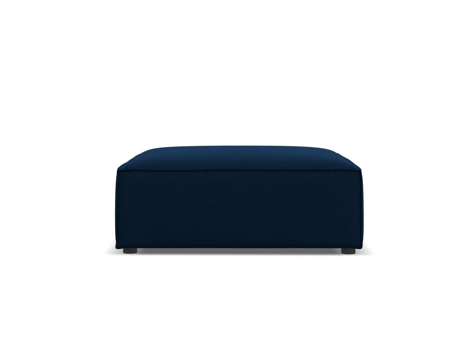 Jodie Velour Pouf 1 Sitz in Royal Blue-Bluvel präsentiert im Onlineshop von KAQTU Design AG. Pouf ist von Micadoni
