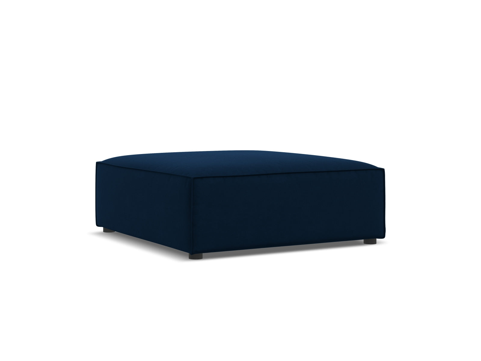 Jodie Velour Pouf 1 Sitz in Royal Blue-Bluvel präsentiert im Onlineshop von KAQTU Design AG. Pouf ist von Micadoni