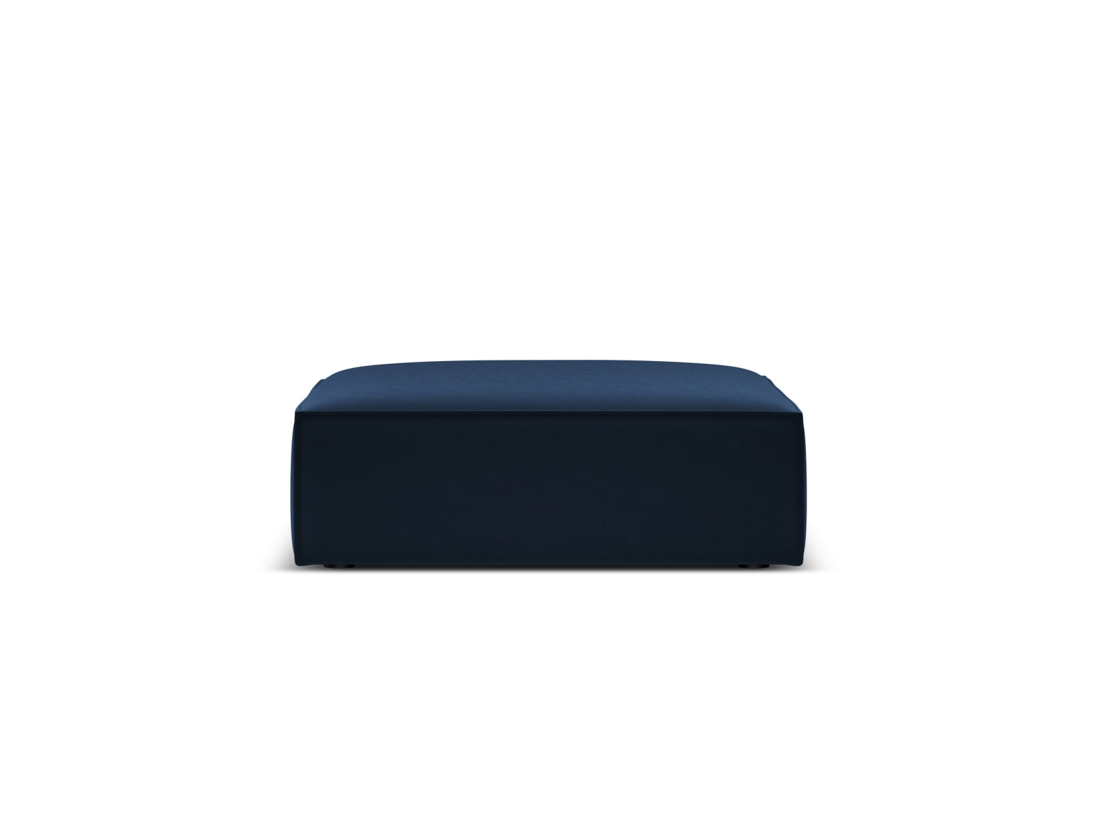 Kaelle Velour Pouf 1 Sitz in Royal Blue-Bluvel präsentiert im Onlineshop von KAQTU Design AG. Pouf ist von Micadoni