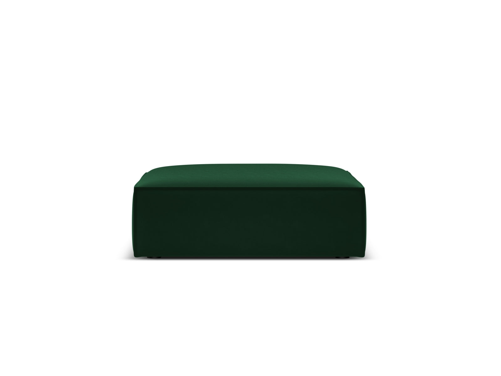Kaelle Velour Pouf 1 Sitz in Bottle Green-Bluvel präsentiert im Onlineshop von KAQTU Design AG. Pouf ist von Micadoni