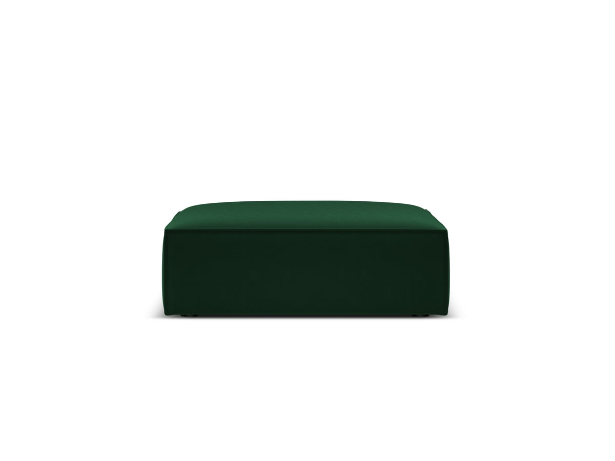 Kaelle Velour Pouf 1 Sitz in Bottle Green-Bluvel präsentiert im Onlineshop von KAQTU Design AG. Pouf ist von Micadoni