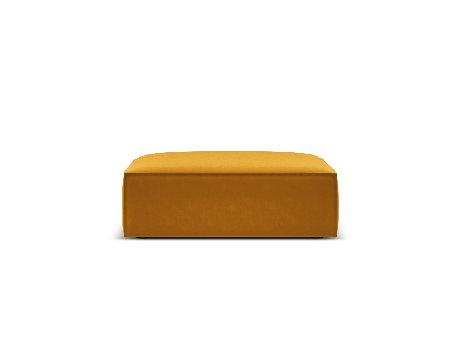 Kaelle Velour Pouf 1 Sitz in Yellow präsentiert im Onlineshop von KAQTU Design AG. Pouf ist von Micadoni