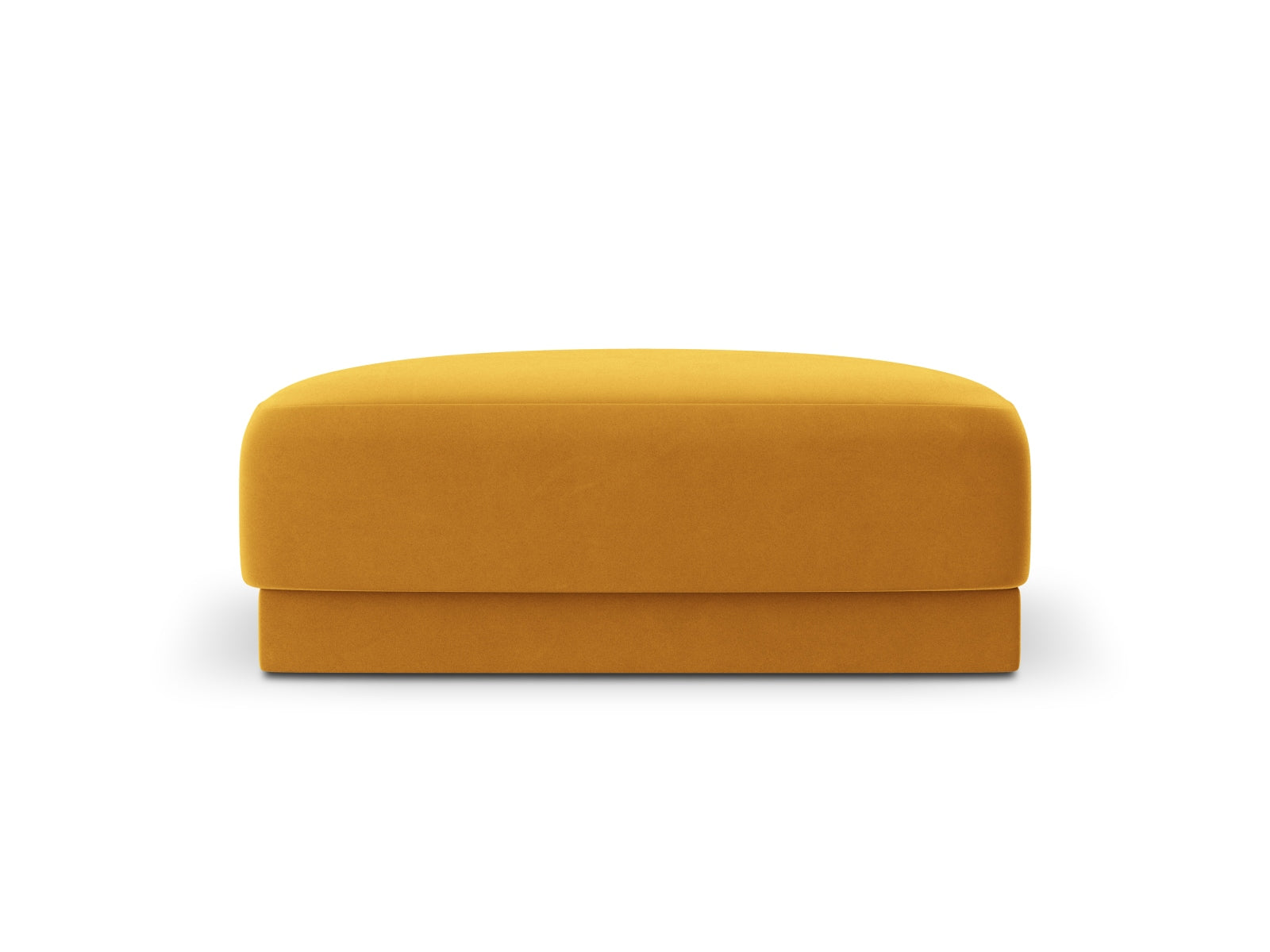 Miley Velour Pouf 1 Sitz in Yellow-Bluvel präsentiert im Onlineshop von KAQTU Design AG. Pouf ist von Micadoni