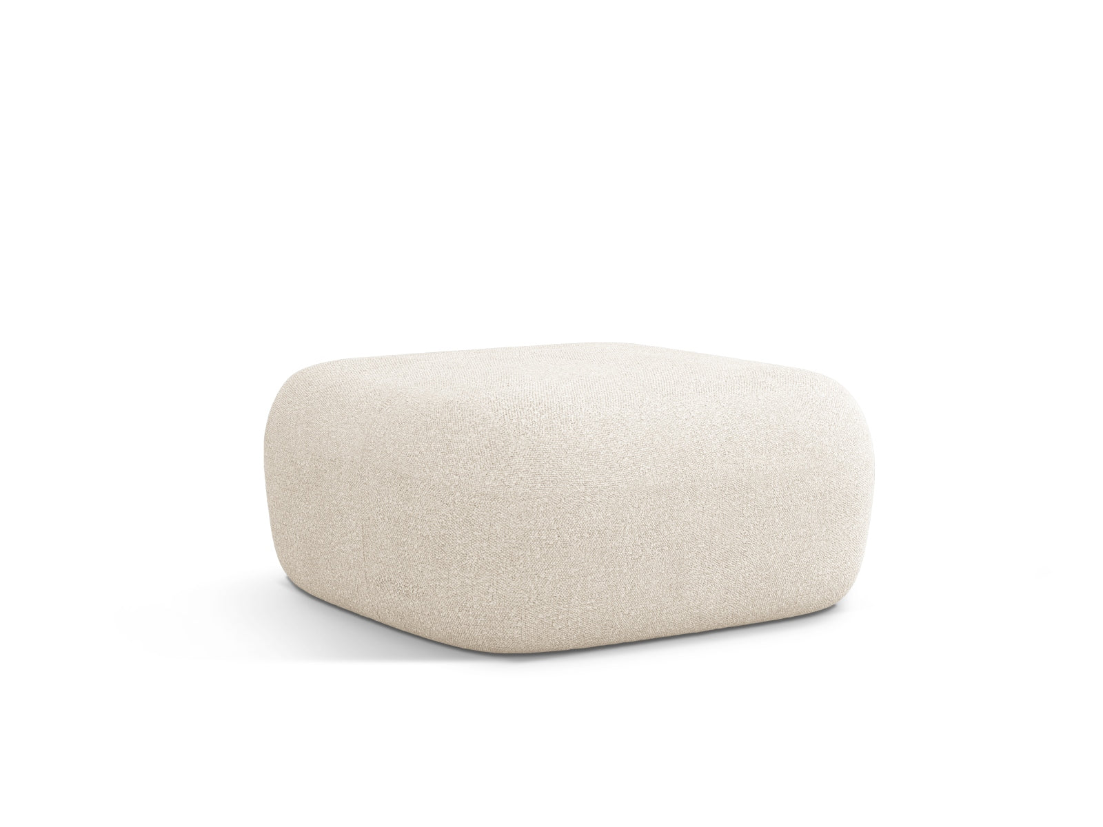 Entdecken Sie den eleganten Jenny Boucle Pouf 1 Sitz von Micadoni – ein stilvolles Möbelstück, das Komfort und Design vereint. Ideal für jedes Zuhause!