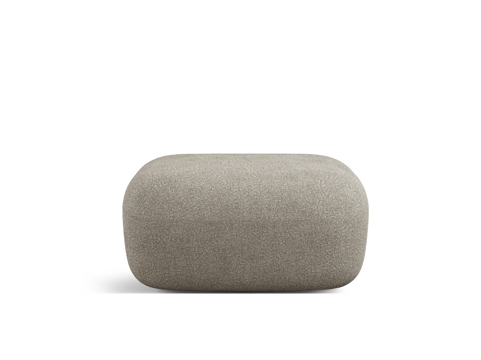 Jenny Boucle Pouf 1 Sitz in Light Grey präsentiert im Onlineshop von KAQTU Design AG. Pouf ist von Micadoni