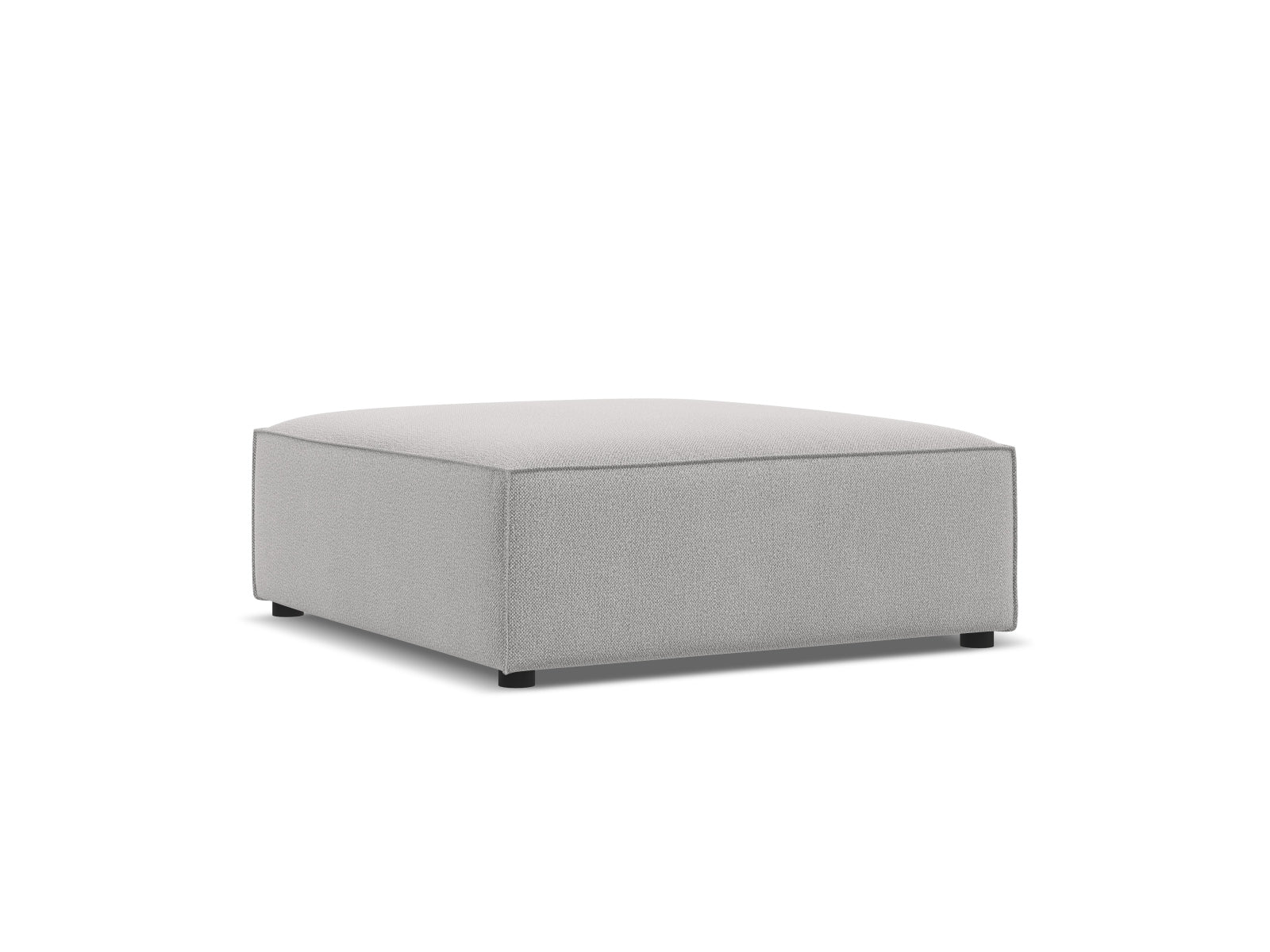 Jodie Pouf 1 Sitz in Light Grey-Megan präsentiert im Onlineshop von KAQTU Design AG. Pouf ist von Micadoni