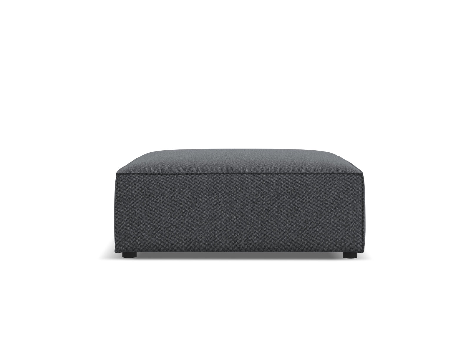 Jodie Pouf 1 Sitz in Dark Grey-Megan präsentiert im Onlineshop von KAQTU Design AG. Pouf ist von Micadoni