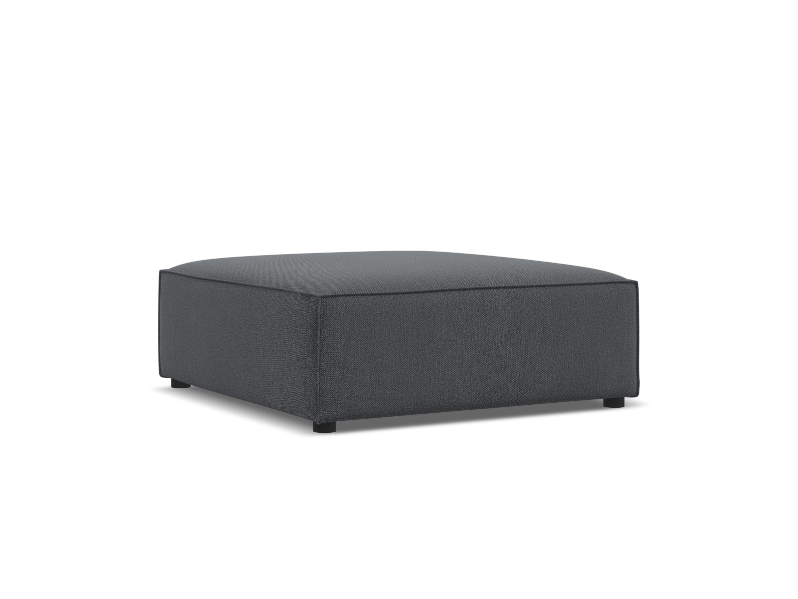 Jodie Pouf 1 Sitz in Dark Grey-Megan präsentiert im Onlineshop von KAQTU Design AG. Pouf ist von Micadoni