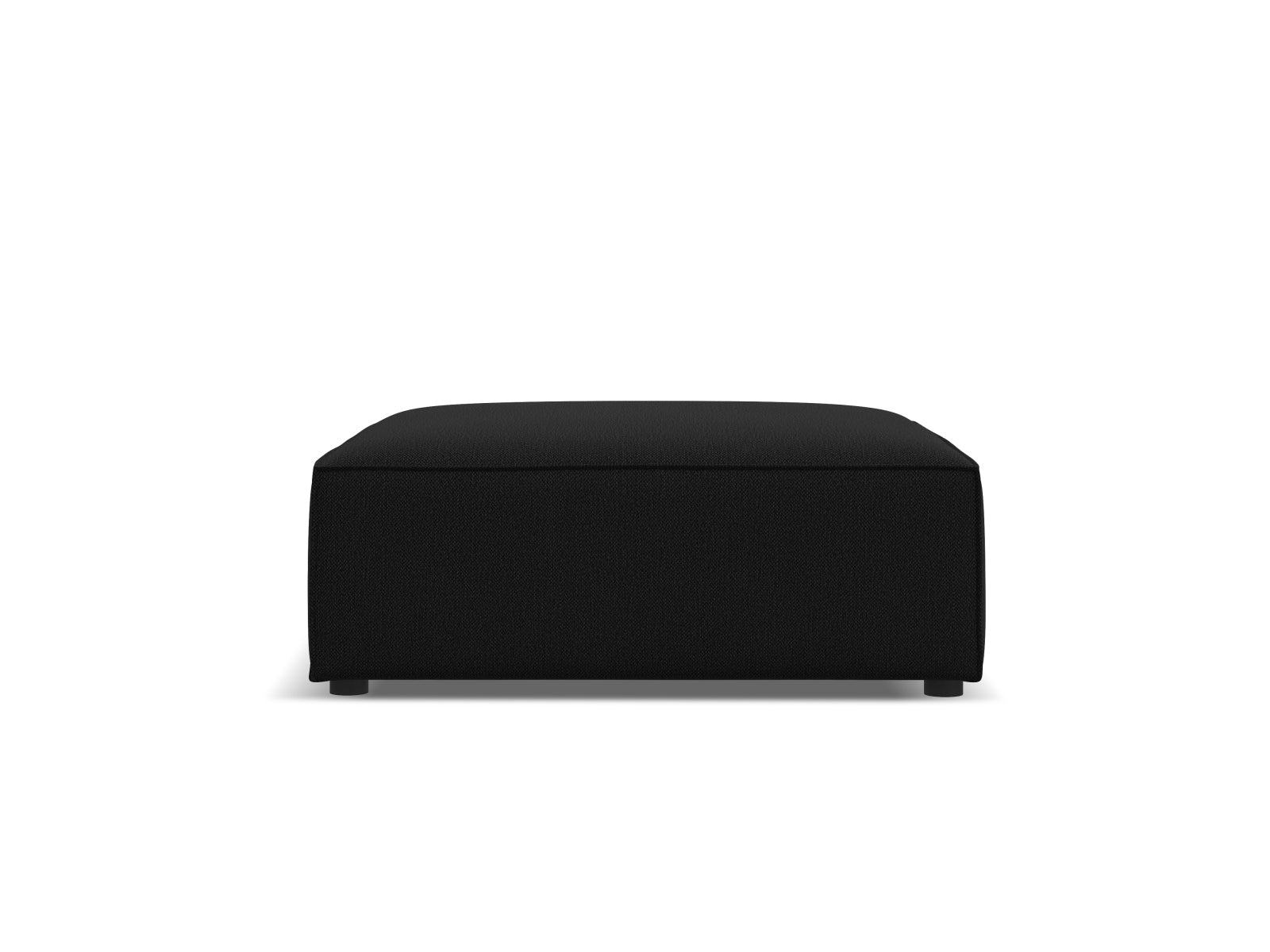 Jodie Pouf 1 Sitz in Black-Megan präsentiert im Onlineshop von KAQTU Design AG. Pouf ist von Micadoni
