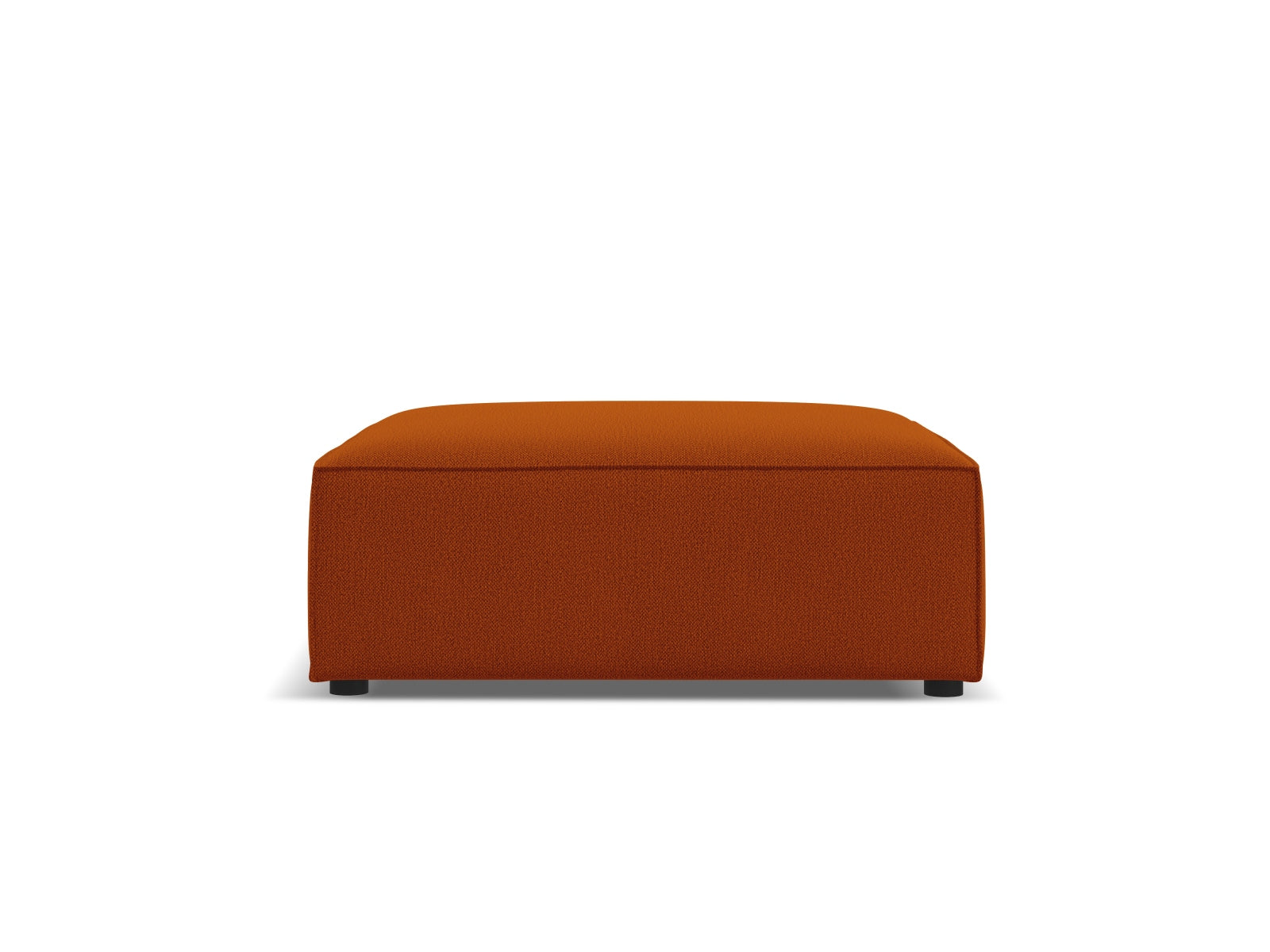 Jodie Pouf 1 Sitz in Terracotta-Megan präsentiert im Onlineshop von KAQTU Design AG. Pouf ist von Micadoni