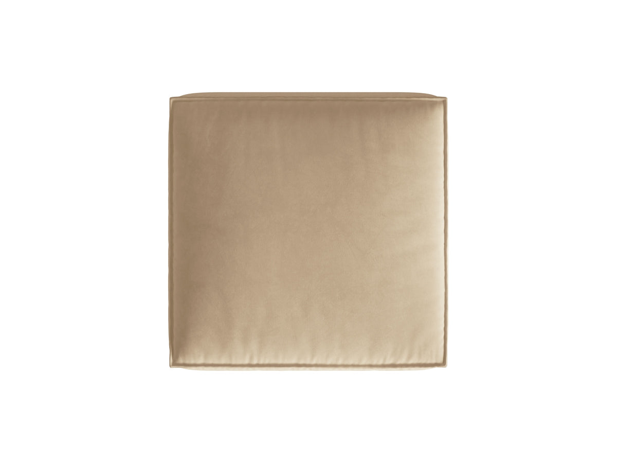 Nuria Velour Pouf 1 Sitzer in Nude-Paris präsentiert im Onlineshop von KAQTU Design AG. Modulares Sofa ist von Micadoni
