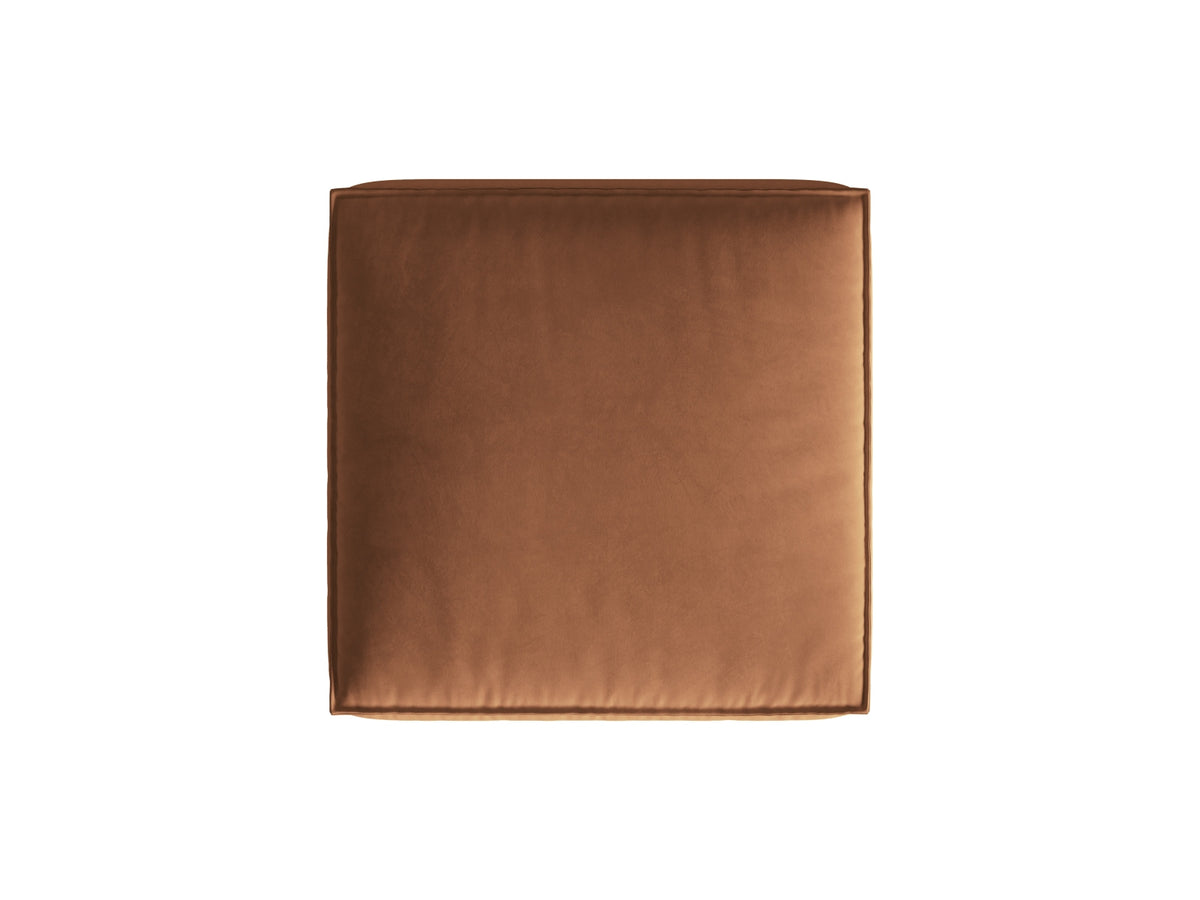 Nuria Velour Pouf 1 Sitzer in Honey-Paris präsentiert im Onlineshop von KAQTU Design AG. Modulares Sofa ist von Micadoni