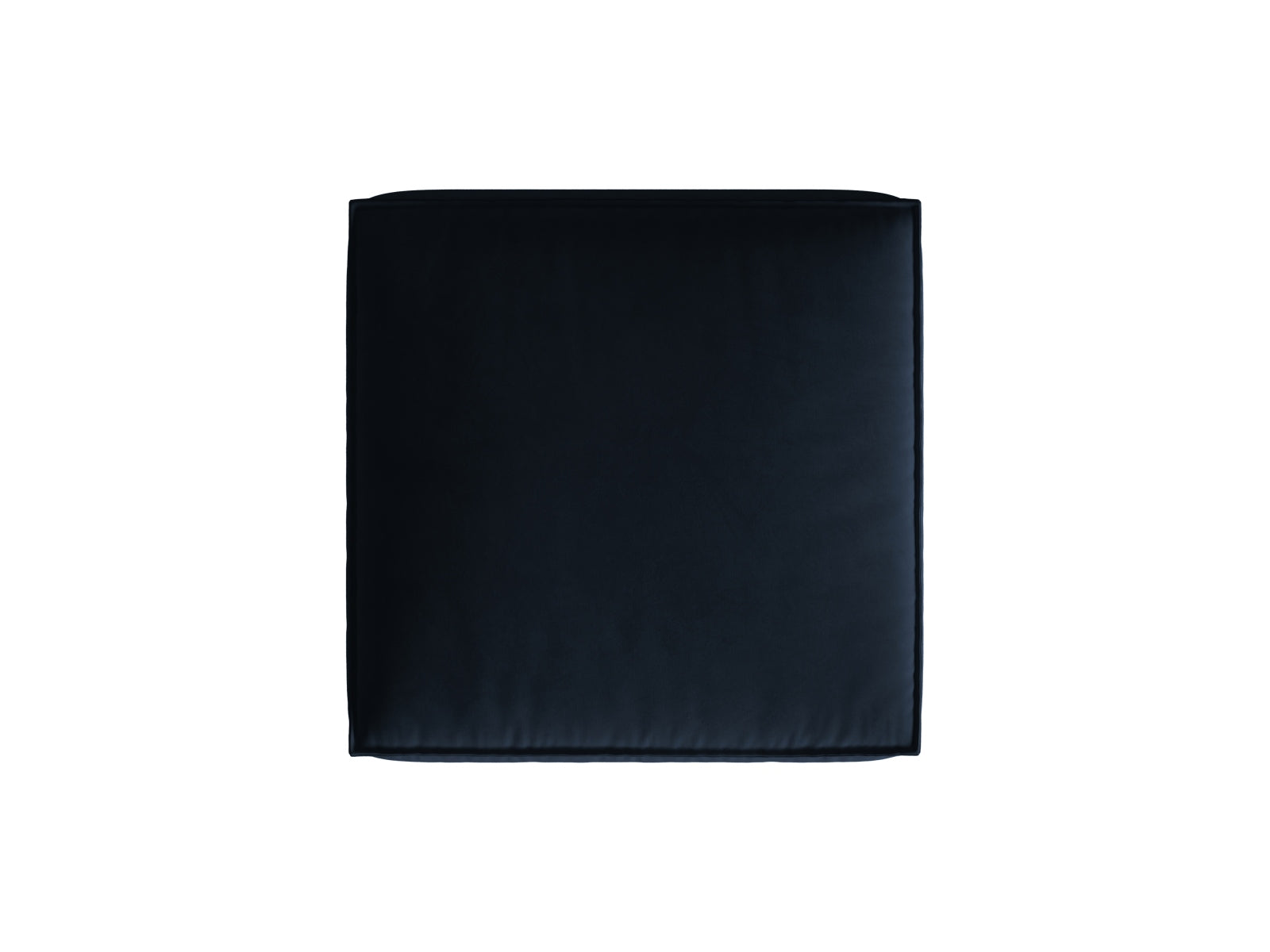 Nuria Velour Pouf 1 Sitzer in Dark Blue-Paris präsentiert im Onlineshop von KAQTU Design AG. Modulares Sofa ist von Micadoni